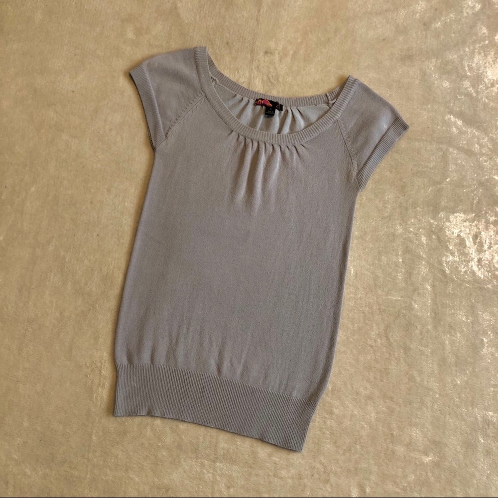F21 Cap Sleeve Sweater